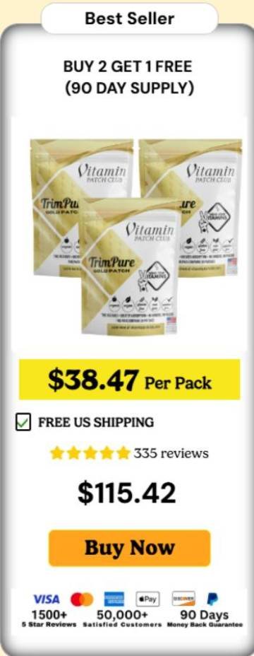 Order TrimPure Gold Patch today and save $150 with promotional bundle